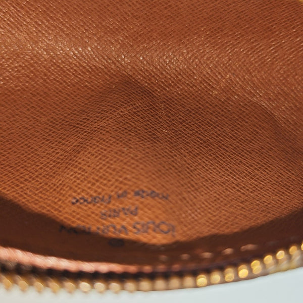PAPILLON Mini Monogram Coated Canvas Brown
