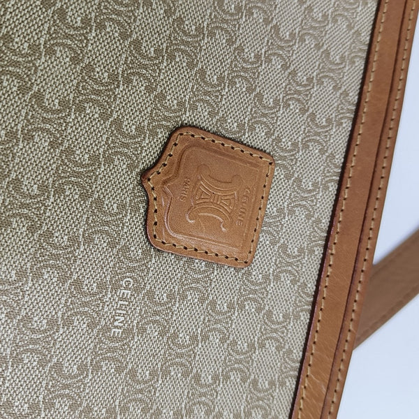 MACADAM CLUTCHES Coated Canvas Beige