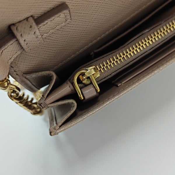 Calfskin Shoulder Bag Pink
