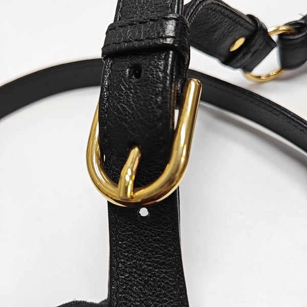 Aphrodite Small Calfskin Black