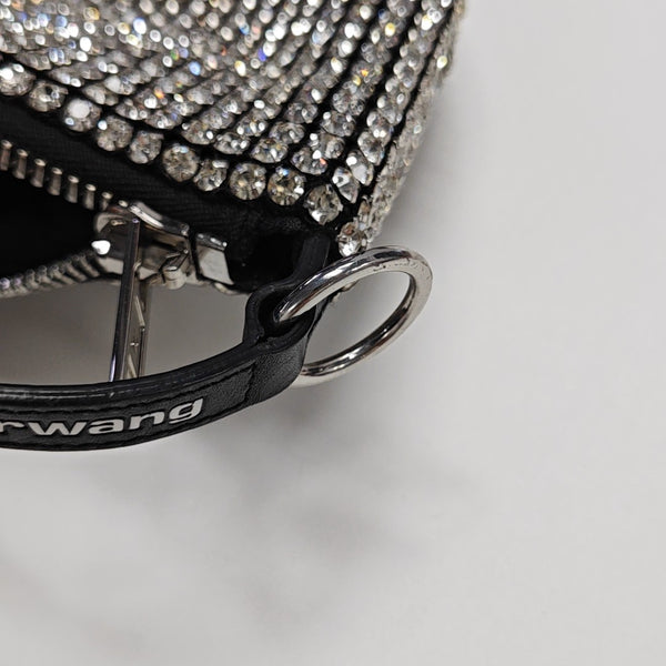 Lab-Grown Diamond Top Handle Bag Silver