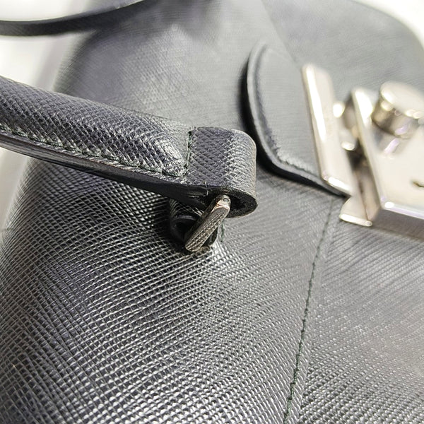 Sound Bag Piel Saffiano Piel Saffiano Negra