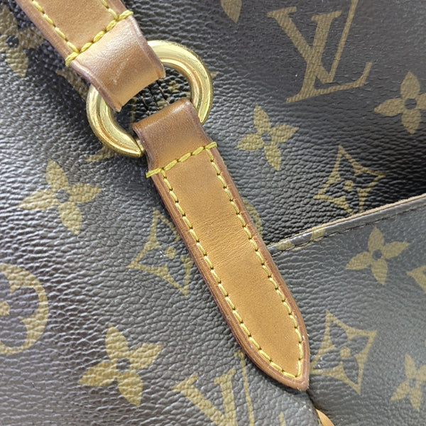 TOTALLY MM Monogram Coated Canvas Brown