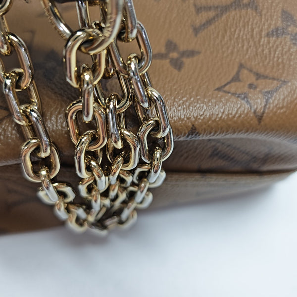 ATLANTIS BB Monogram Coated Canvas Brown
