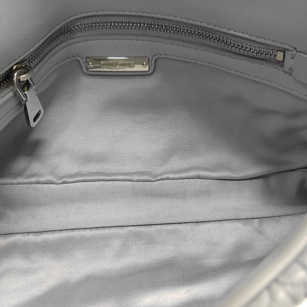 Crystal Quilted Lambskin Blue