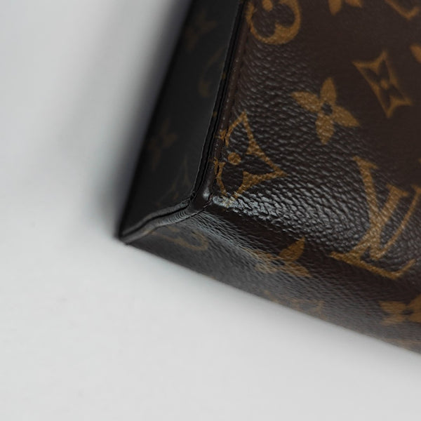 TOILET POCKET 26 Monogram Coated Canvas Brown