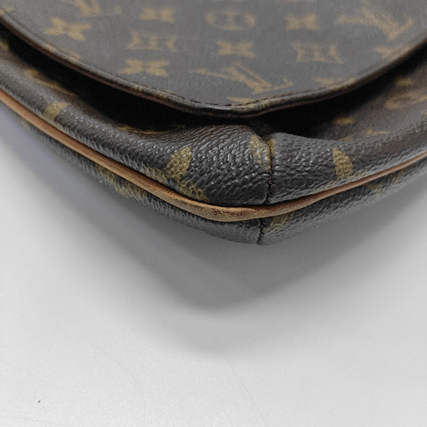 MUSETTE TANGO Monogram Coated Canvas Brown
