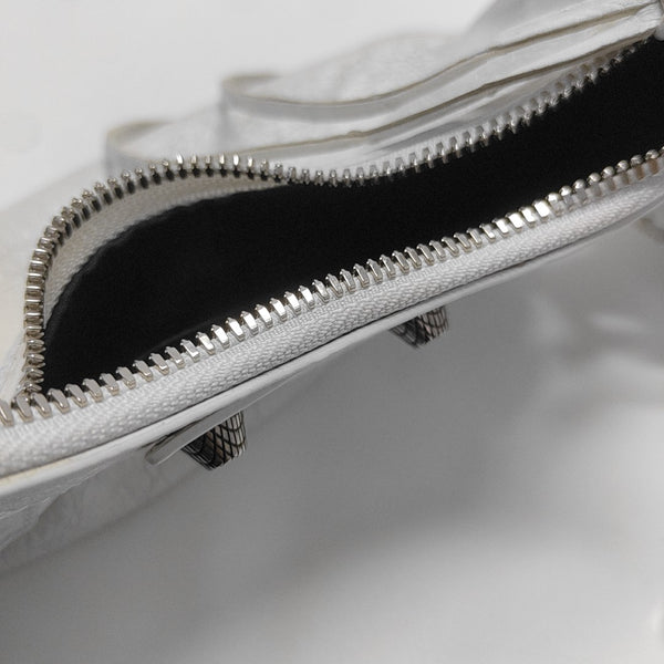 Le Cagole XS Patent Leather White