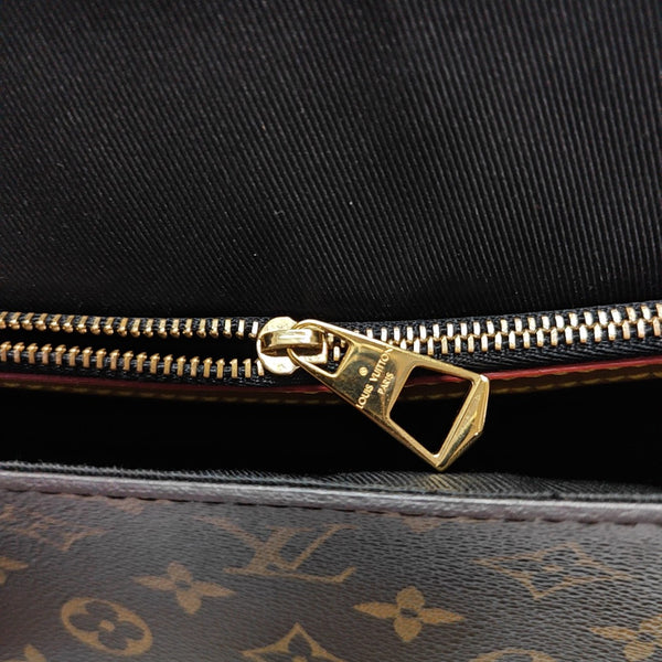 DIANE Monogram Coated Canvas Brown