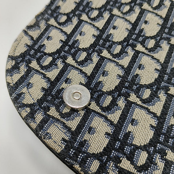 Saddle Monogram Canvas Azul