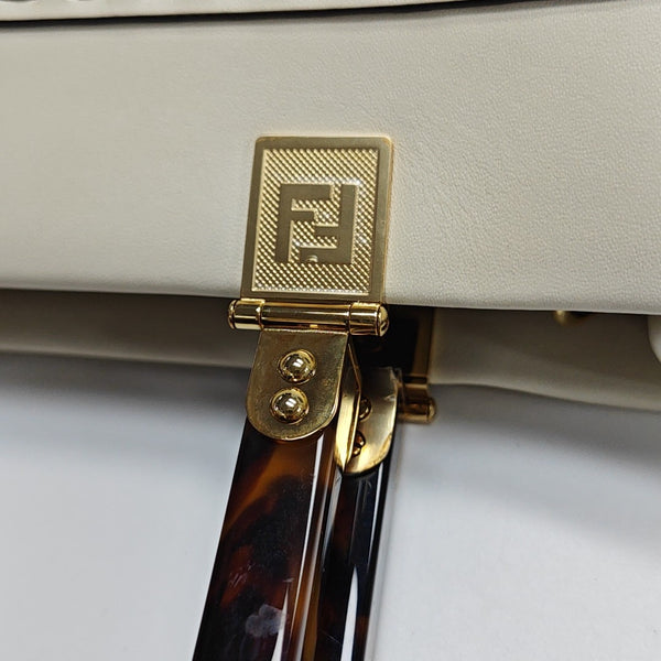 Sunshine Medium Calfskin White