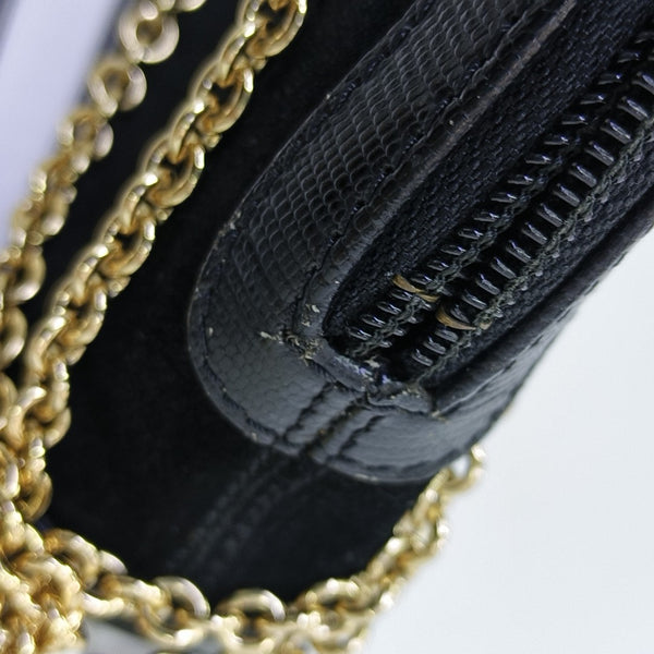 Suede Shoulder Bag Black