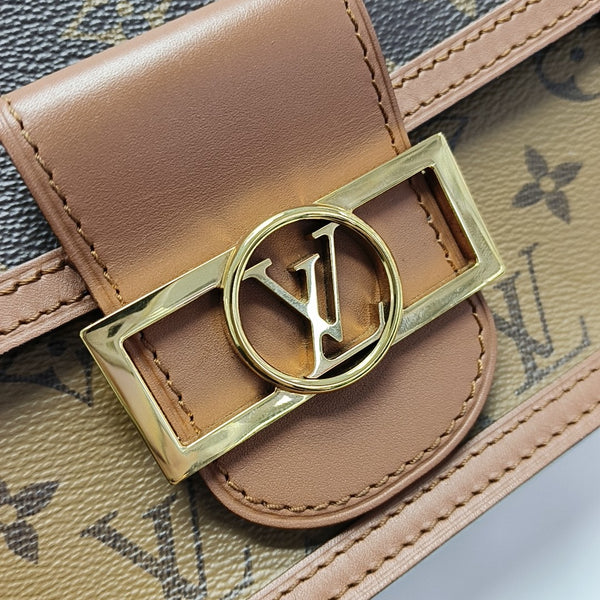 DAUPHINE Mini Coated Canvas Brown