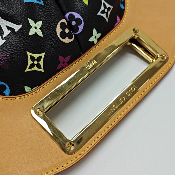 LV × TM JUDY MM Monogram Coated Canvas Black