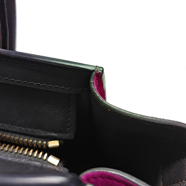 Authenticated pre-owned LUGGAGE Nano Calfskin Multicolor - Tote Bag at Looply
