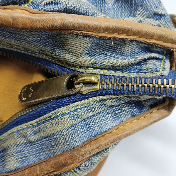 NEO CABBY Monogram Denim Blue