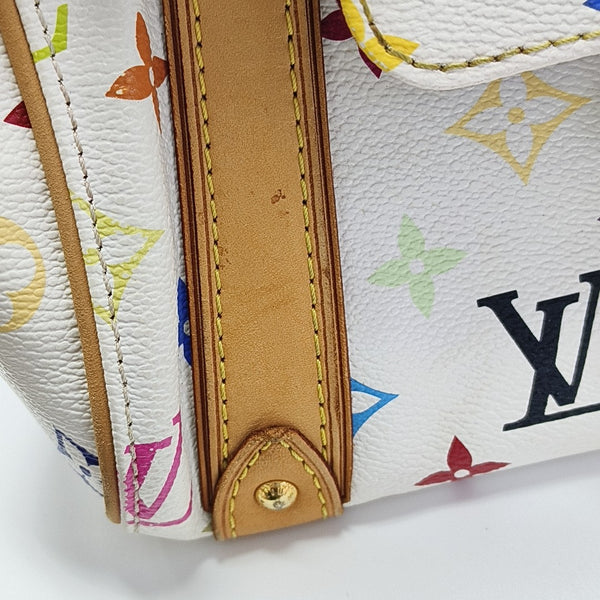 LV × TM PRISCILLA Monogram Coated Canvas White