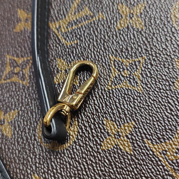 LOCKY BB Monogram Coated Canvas Brown