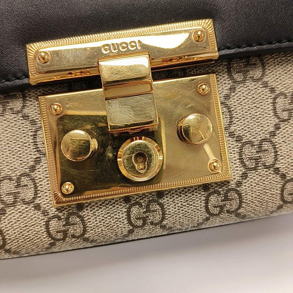 Authenticated pre-owned Padlock Small Monogram Coated Canvas Multicolor - Shoulder Bag at Looply