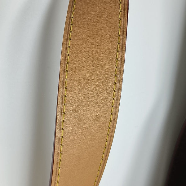 ALL IN GM Monogram Coated Canvas Brown