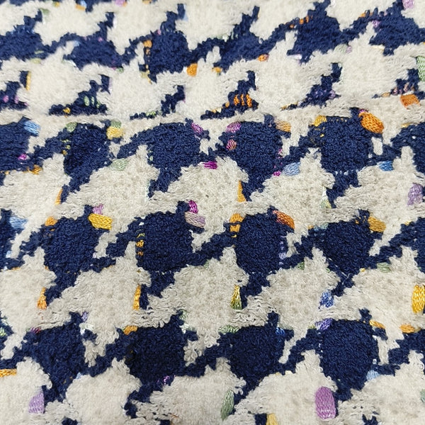 CHANEL 19 Large Quilted Fabric White