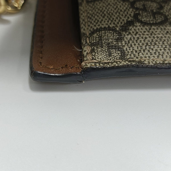 Padlock Medium Monogram Coated Canvas Beige