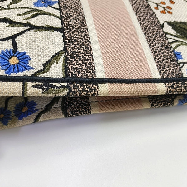 Book Tote Large Canvas Multicolor