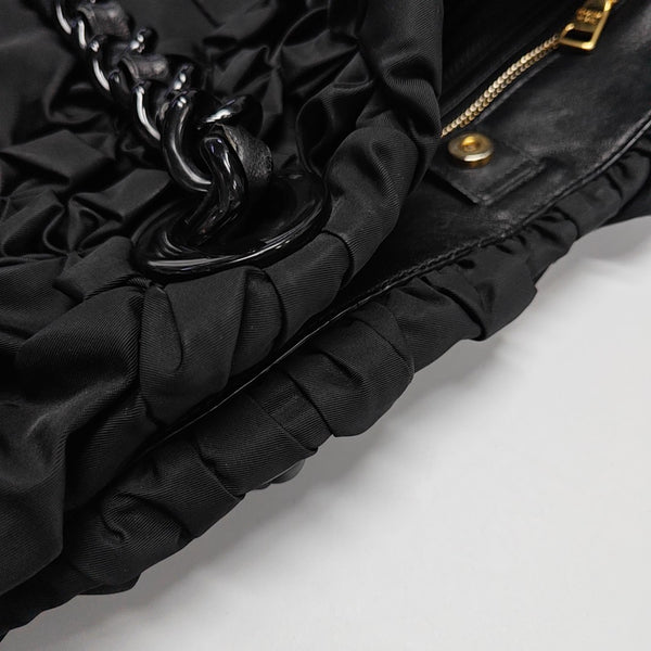 Quilted Nylon Black