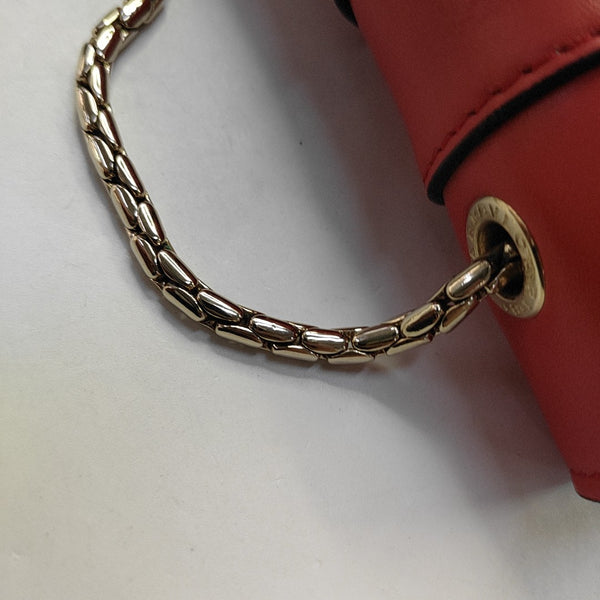SERPENTI FOREVER Medium Calfskin Red