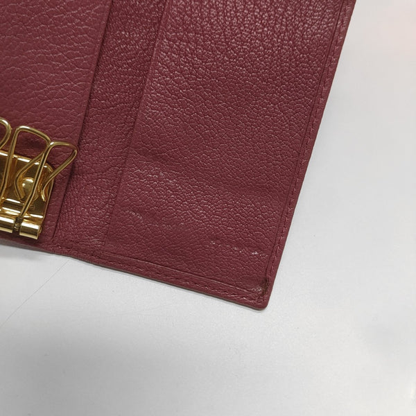 Leather Wallet Beige