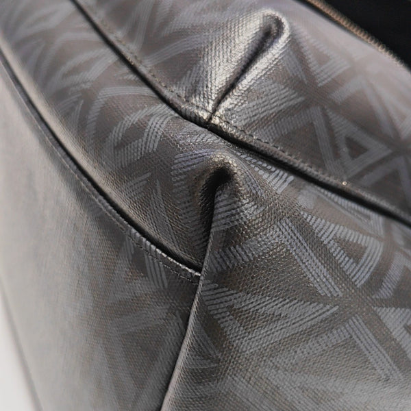 Rider Oblique Coated Canvas Black