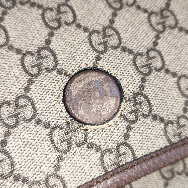 Neo Vintage Monogram Coated Canvas Beige