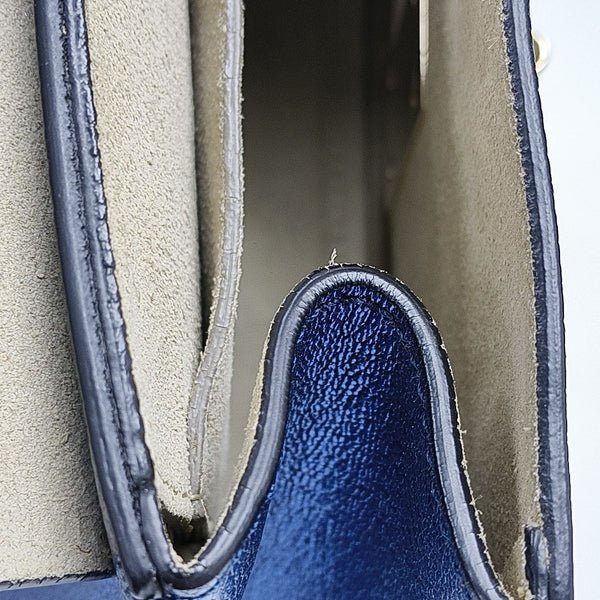 Drew Mini Calfskin Blue