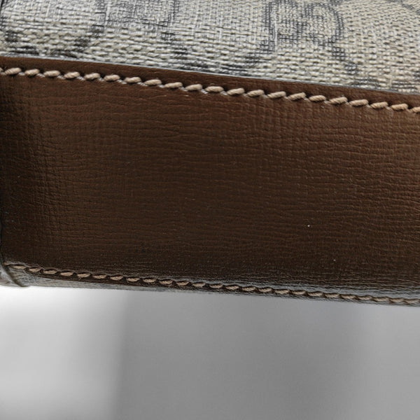 Retro Mini Monogram Coated Canvas Beige