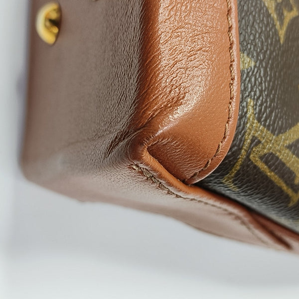 SAC WEEKEND PM Monogram Coated Canvas Brown