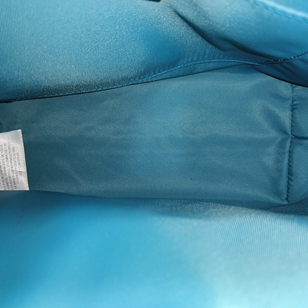 Calfskin Top Handle Bag Blue