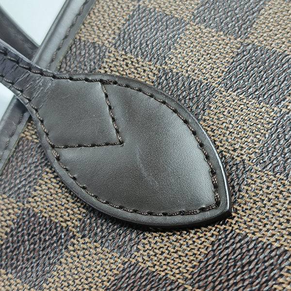 NEVERFULL MM Damier Ebene Coated Canvas Brown