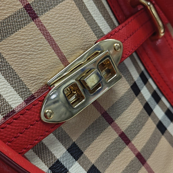 Minford Small Coated Canvas Beige