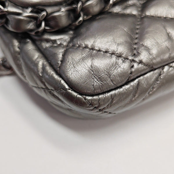 Quilted Calfskin Silver