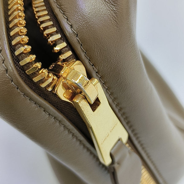Beau Large Calfskin Gray
