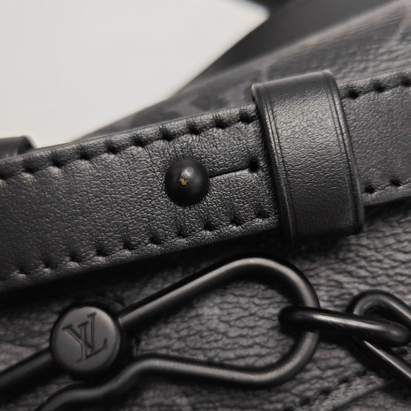 STEAMER Mini Monogram Calfskin Black