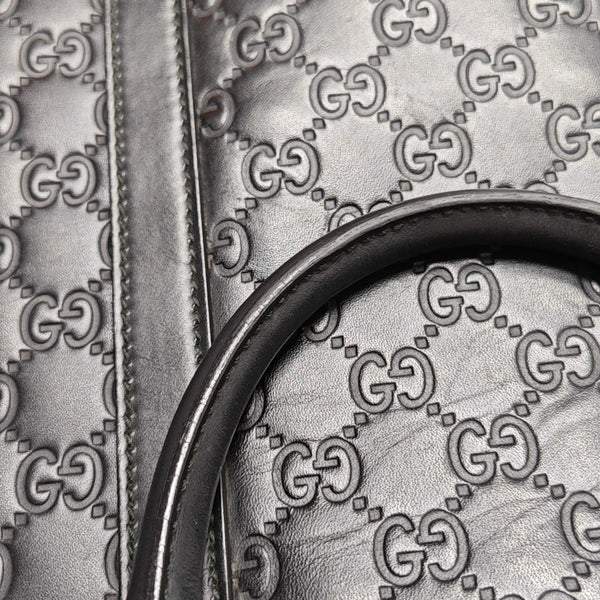 Signature Monogram Calfskin Black