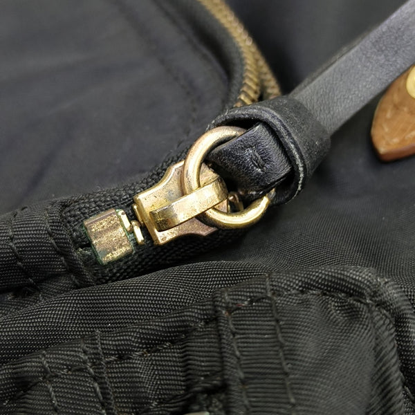 Nylon Backpack Black