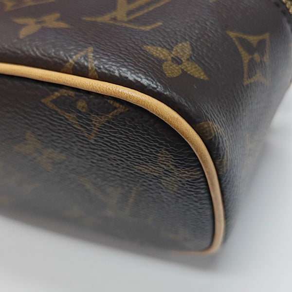 NICE Super Mini Monogram Coated Canvas Brown