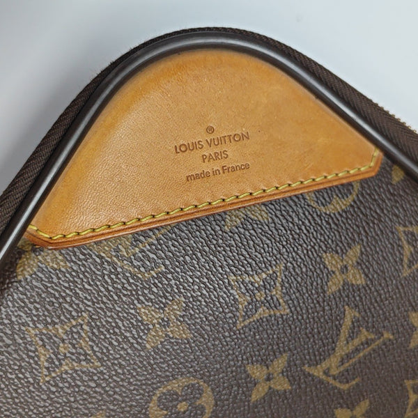 PEGASE 55 Monogram Coated Canvas Brown