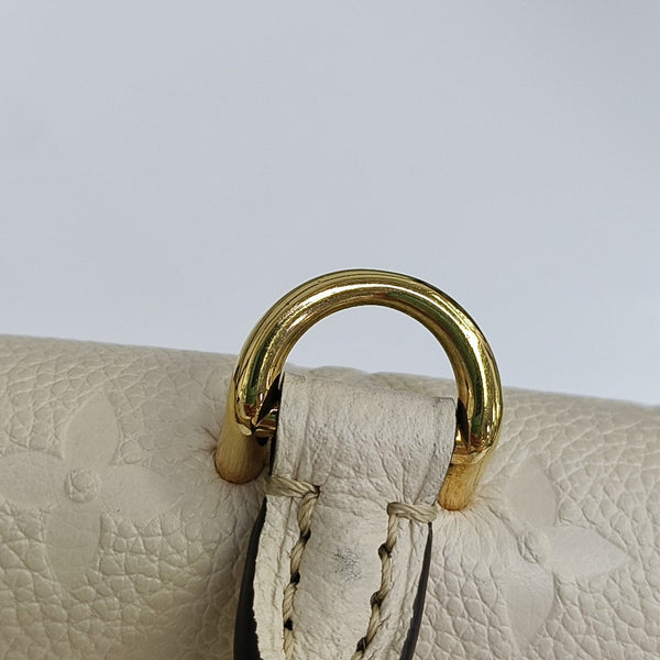 NANO MADELEINE Nano Monogram Calfskin Beige