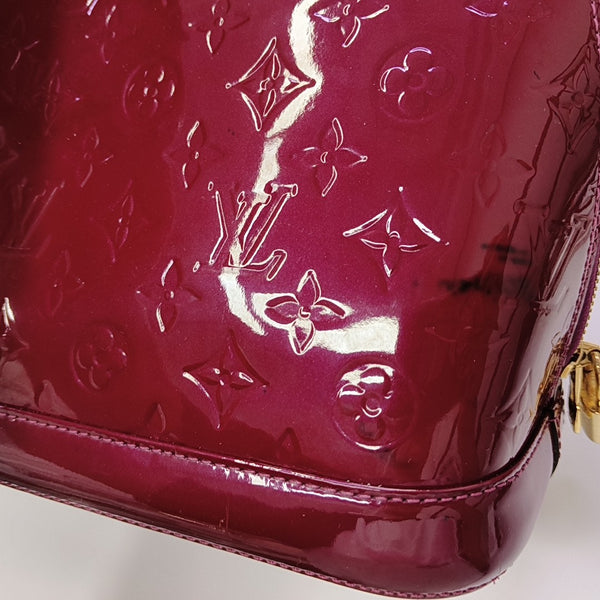 ALMA PM Patent Leather Red