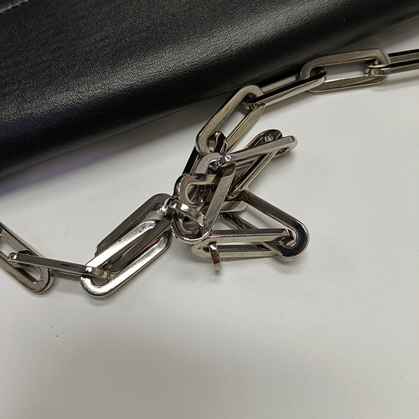 Calfskin Shoulder Bag Black
