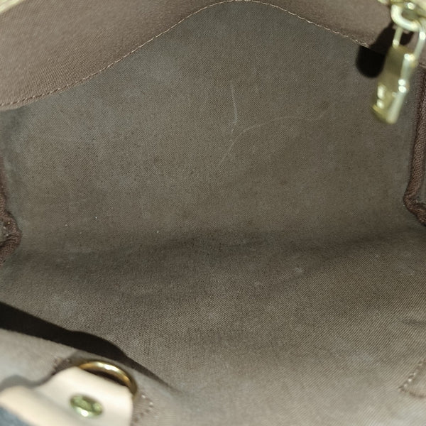 SPEEDY 25 Monogram Coated Canvas Brown
