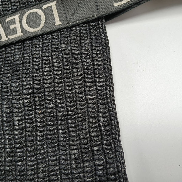 Fold Shopper Super Mini Straw Black